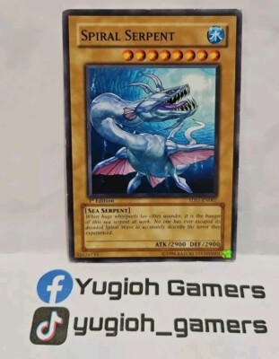 YUGIOH SPIRAL SERPENT 5DS1-EN007 COMMON PLAYED -image