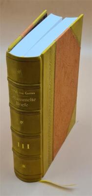 Gesammelte Briefe Volume 3 1874 [Leather Bound]-image