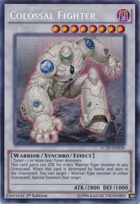 Colossal Fighter - LC5D-EN030 - Secret Rare NM Legendary Collection 5-image