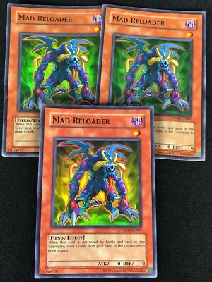 YUGIOH MAD RELOADER GX04-EN001 SUPER X3 (NM)-image