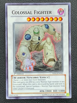 Colossal Fighter 5DS1-EN043 1st Edition Super Rare Yu-Gi-Oh!-image