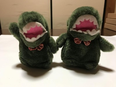 Godzilla Mini Plush Toy Showa Retro Set Of 2-image