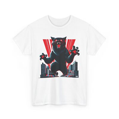 Catzilla T-Shirt for Cat Lovers – Cute & Funny Cat Godzilla Hybrid Tee-image