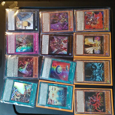 Rare yugioh holo cards plus 60+ more cards n Barroload Exchange dragon included-image