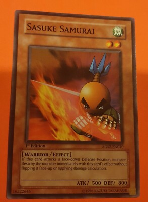 Sasuke Samurai - 1st Edition Common - 5D's Starter Deck 2009 - YGO-image