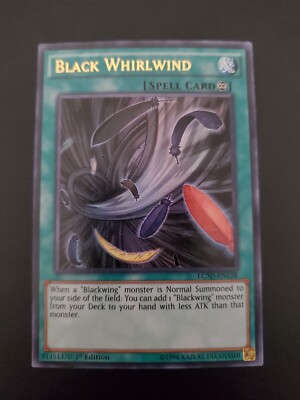 Black Whirlwind LC5D-EN138 1st Edition Ultra Rare NM-image