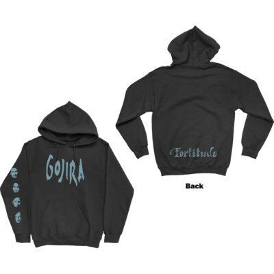 Gojira - Fortitude Faces - Pullover Black Hooded Sweatshirt-image
