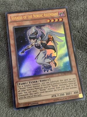 Yu-Gi-Oh Vanadis Of The Nordic Ascendant LC5D-EN187 Ultra Rare 1st Edition-image