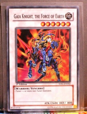 GAIA KNIGHT THE FORCE OF EARTH 5DS1-EN042 1ST ED-image