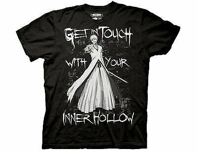 Bleach T-Shirt GET IN TOUCH with your inner hollow Anime Manga Death Note Grudge-image