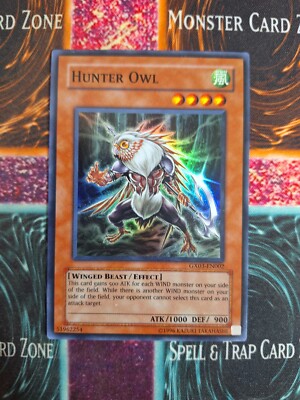 Yu-Gi-Oh! Hunter Owl GX03-EN002 Super Rare Limited Near Mint-image