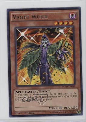 R - Violet Witch 1st Ed. YuGiOh Legendary Collection 5Ds MegaPack 1e7-image