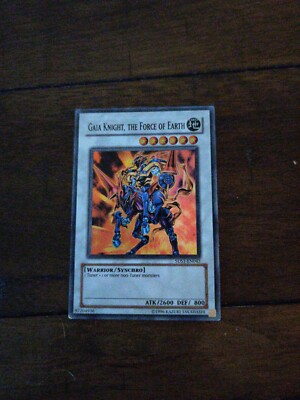 Yu-Gi-Oh! TCG Gaia Knight, the Force of Earth Yu-Gi-Oh! 5D's 5DS1-EN042...-image