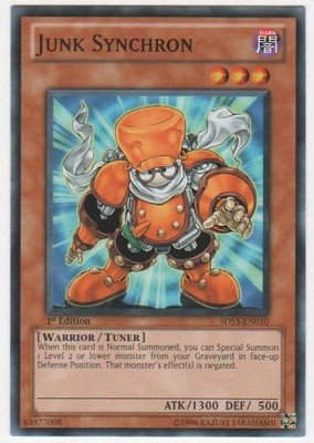 Junk Synchron - 5DS3-EN010 - Common - 1st Edition Moderately Played Starter Deck-image