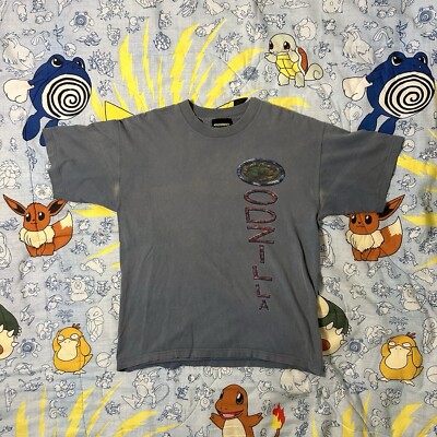 Vintage Godzilla 90s T Shirt Size Large Youth -image