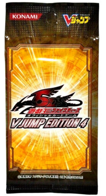 Yugioh 5D's Official Card V Jump Edition Pack 4 Japanese NEW DHL-image