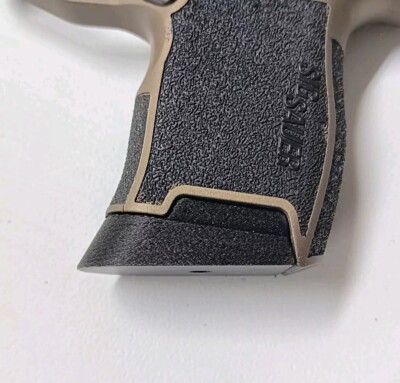 Sig Sauer P365 10 Round Pinky Extension Base Plate Textured CARBON FIBER NYLON -image