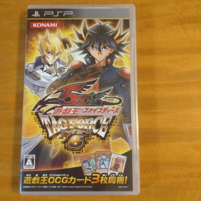 Yu-Gi-Oh! 5D's Tag Force 6 PSP Sony PlayStation Portable KONAMI with Case JP 21-image