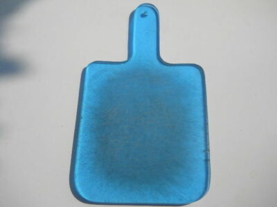Cutting Board Thick Fiber Plastics Blue Used-image