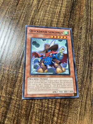 Yugioh Quickdraw Synchron 5DS3-EN018 Common 1st Edition HP/damaged-image