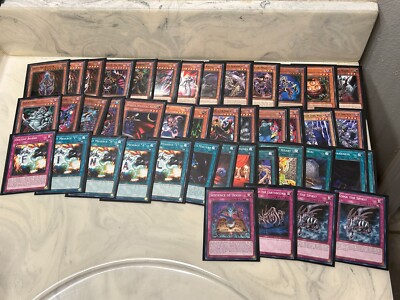 Yugioh Yami Bakura Deck 43 Cards Dark Ruler Necrofear Gernia Destiny Board FINAL-image