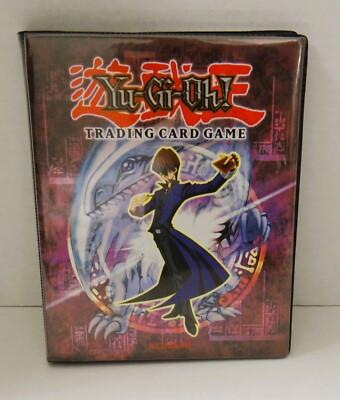 Yu-Gi-Oh 1996 Vintage Binder Book Trading Card Holder (A3N) 112 Cards-image