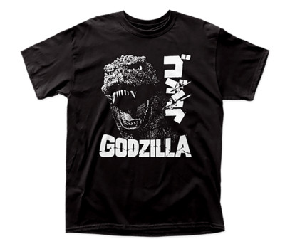 Godzilla 🐲Men's T-Shirt Classic Fit 100% Heavy Cotton USA Ships Fast-image