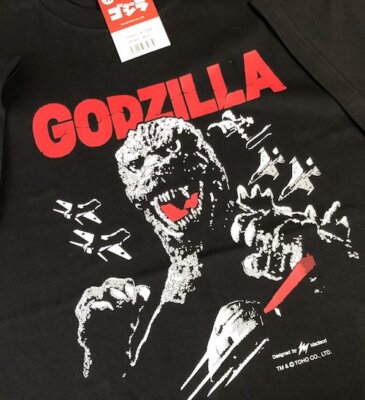 Godzilla 1984 T-shirt Black Unisex Japan Limited Cosplay-image