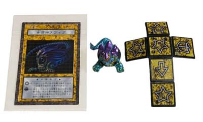 Yu-Gi-Oh! Dungeon Dice Monsters Nuvia the Wicked Figure Dice and Card Set Used-image