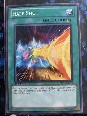 Yu-Gi-Oh! TCG Half Shut Starter Deck: Duelist Tollbox 5DS3-EN019 1st Ed-image