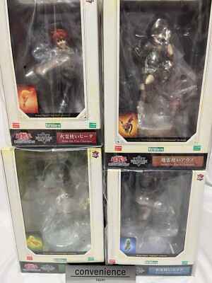 Yu-Gi-Oh Monster Figure collection Eria Hiita Wynn Aussa set KOTOBUKIYA JP-image