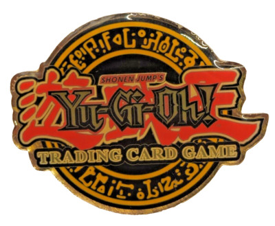 VINTAGE Yu-Gi-Oh! Trading Card Pin 1996 Shonen Jump's Game Lapel Pinback-image