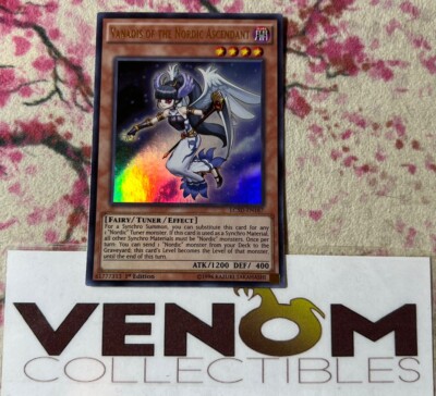 1x (M/NM) Vanadis the Nordic Ascendant LC5D-EN187 Ultra Rare 1st Edition YuGiOh-image