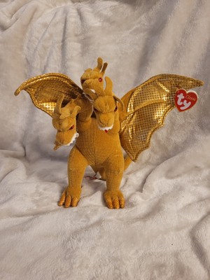 RARE TY Classic 2001 Beanie Baby PLUSH KING GHIDORAH w/Tags-image