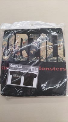 T Shirt Godzilla Logo T Shirt Xl Size Focato G2T95-image