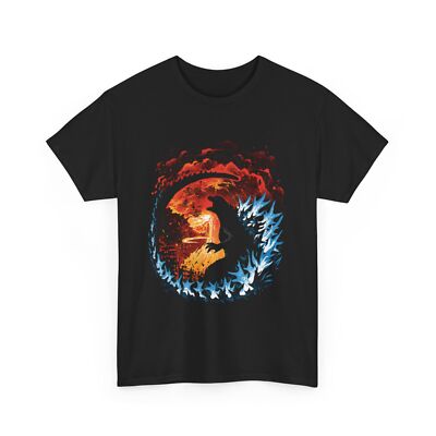 Godzilla T-Shirt - Gojira Shirt - Atomic Destruction Tee - Godzilla Shirt-image