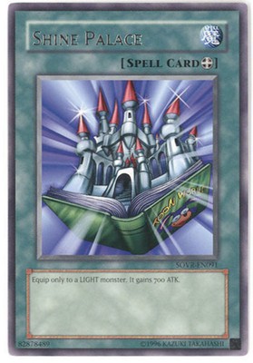 Yu-Gi-Oh Card - SOVR-EN091 - SHINE PALACE (rare) - NM-image