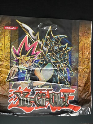Yugioh 2008 Official Unused Plastic Bag Dark Magician One Side 5D's On Other New-image