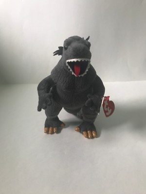 Ty Godzilla 2001 Sold in Japan Beanie Baby Plush Doll-image