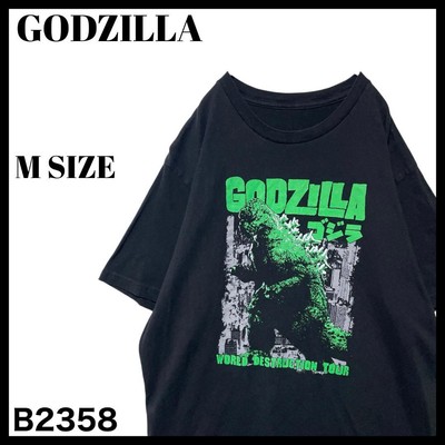 Second-hand clothing GODZILLA Godzilla Print T-shirt Movie Movie T Black M-image