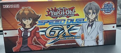 yugioh speed duel gx: duel academy box - opened Box-image