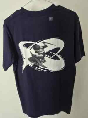 NWT Kaiju No.8 Uniqlo Dark Blue Short-Sleeve Graphic T-Shirt Size Small-image