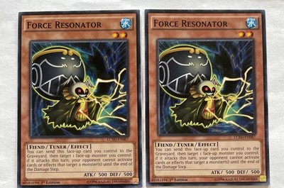 2X Force Resonator - LC5D-EN067 - Common - 1st Edition Lightly Played LP-image