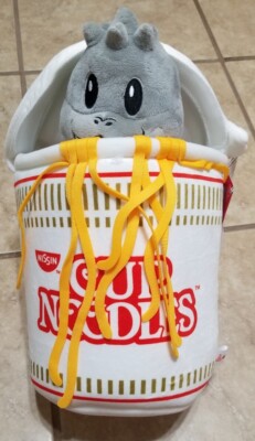 Kidrobot x Nissin Godzilla in Cup Noodle Plush-image