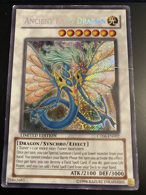 Ancient Fairy Dragon CT06-EN002 Limited Edition. Lightly Played-image