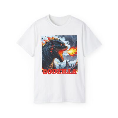 Godzilla Unisex Tee, Movie Lover Gift, Graphic T-Shirt, Japanese Kaiju Shirt-image