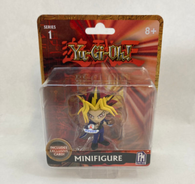 2020 Phat Mojo  Series 1 YuGiOh Yami Yugi Mini Figure W/ Card-image