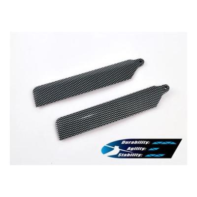 NEW Xtreme MCPX/2 Plastic Mn Blade w/Carbon Decal Fiber Polymer FREE US SHIP-image