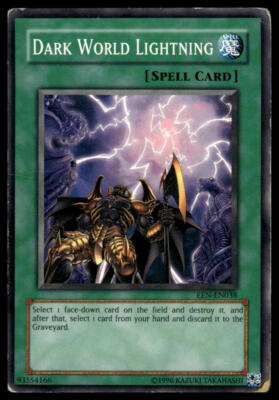 Speed Duel GX: Duelists of Shadows #SGX3-ENA16 Dark World Lightning-image