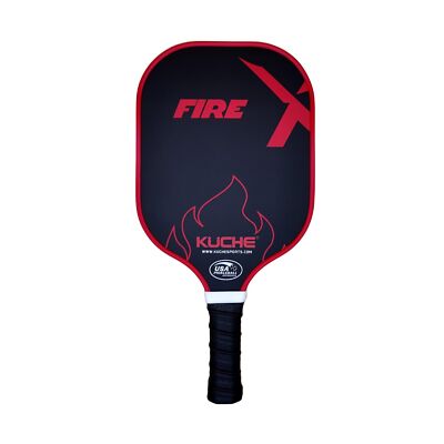 KUCHE FIRE T-700 Carbon Fiber Pickleball Paddle - Polymer Honeycomb Core -16M...-image